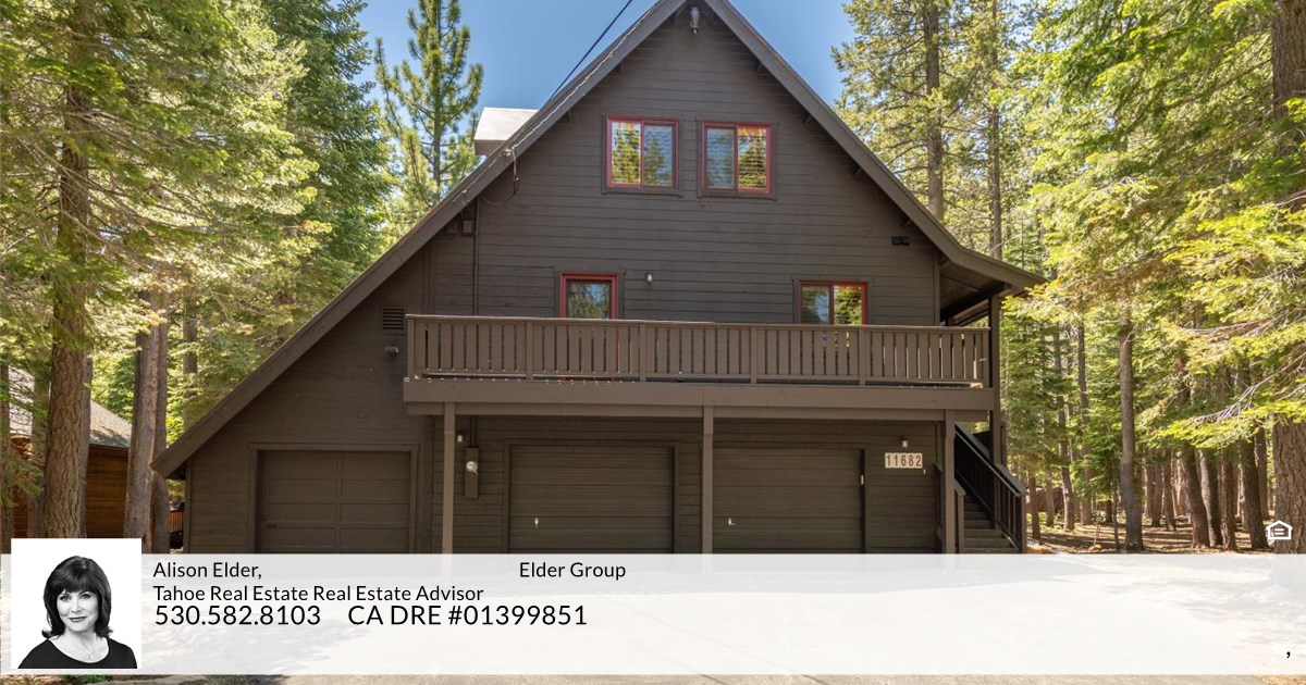 11682 Chalet Road, Tahoe Donner, Truckee, CA 96161
